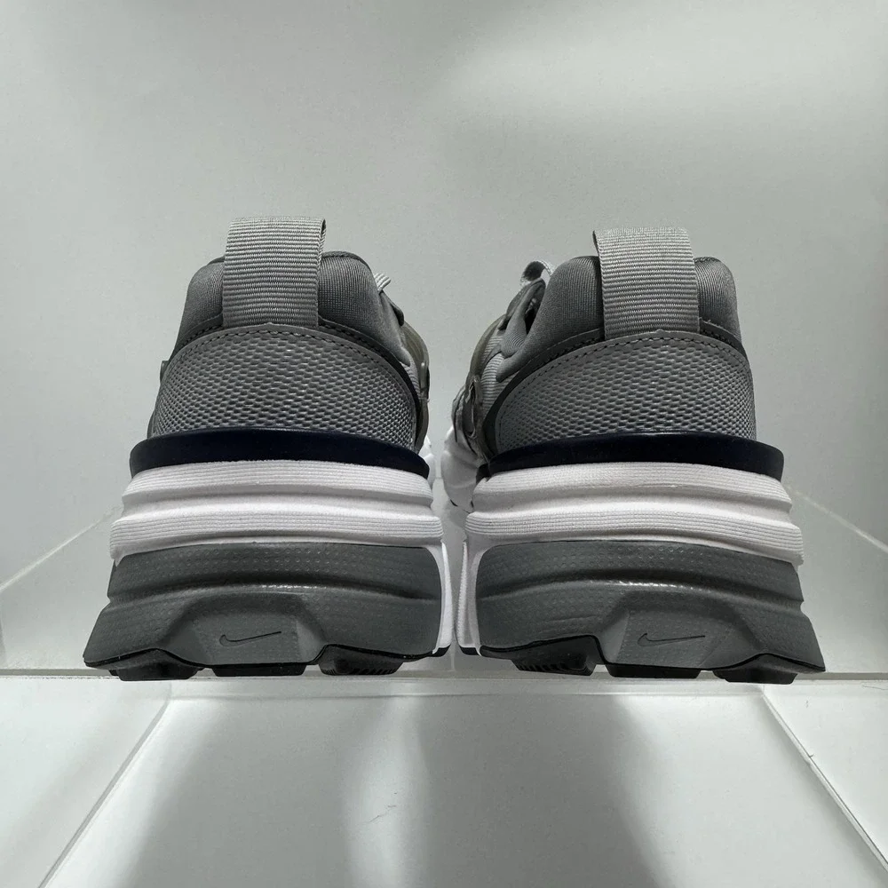 Brand New Nike V2K Run Wolf Grey Midnight Navy Blue HJ4497-002 Men's Size 11